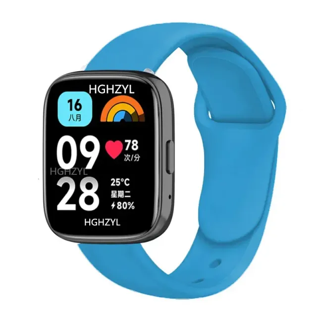 Silicone tape for Xiaomi Redmi Watch 3 Active and 3 Lite - Replacement bracelet