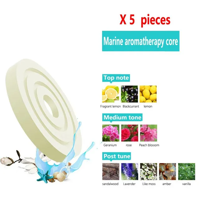 Car Air Freshener Propeller Spin Indoor Perfume Diffusion Decoration Solar Helicopter Shape