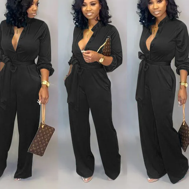 Women's jumpsuit with long legs