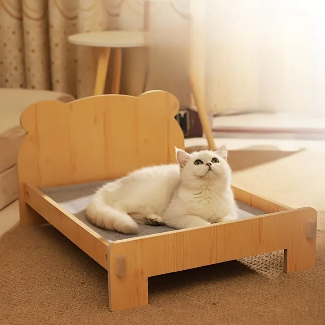 Pelíšek Pro Cats Pelíšek Pro Cats From Massive Wood Removable and Washable Pelíšek Pro Cats