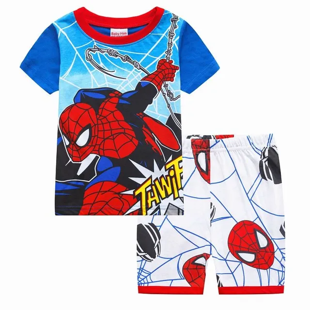 Chlapecké letní pyžamo Spiderman