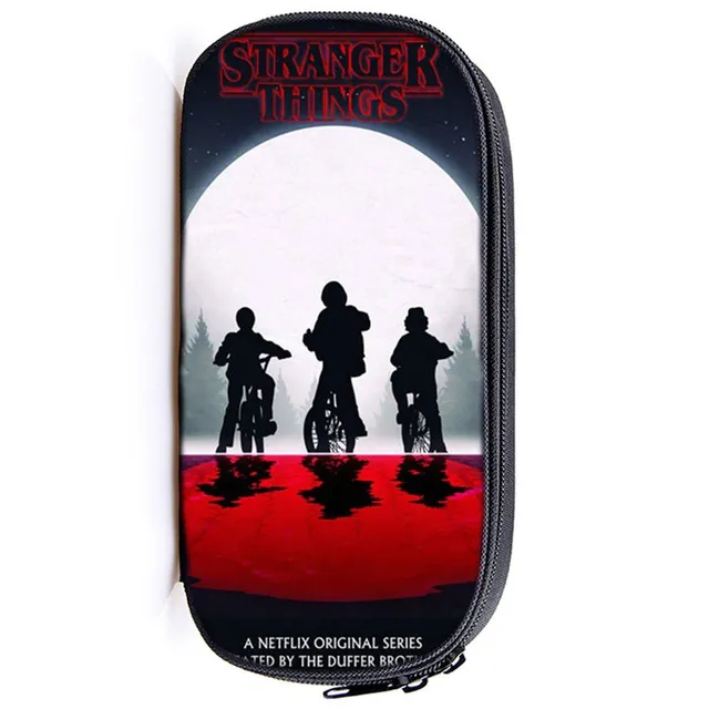 Stranger Things pencil case for school and office supplies