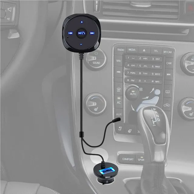 Handsfree bluetooth car kit with charger H73