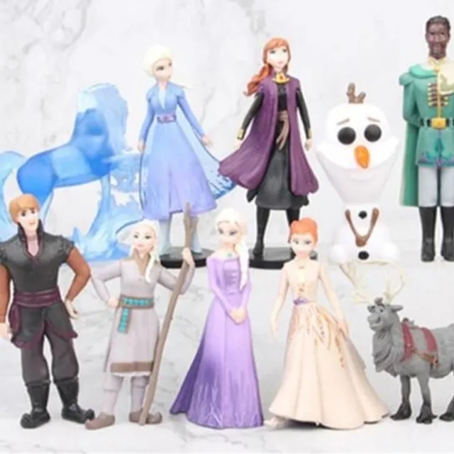Frozen Ice Kingdom figurine set 10pcs-13cm