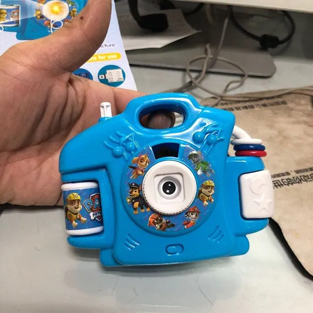 Projekční dětský fotoaparát - Tlapková Patrola