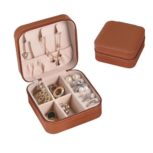 Ladies jewellery organiser - rectangular jewellery box