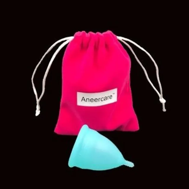 Menstrual cup - 4 colours - 2 sizes
