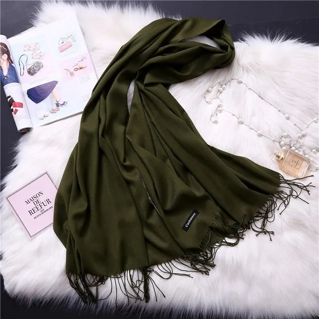 Stylish unisex cashmere scarf