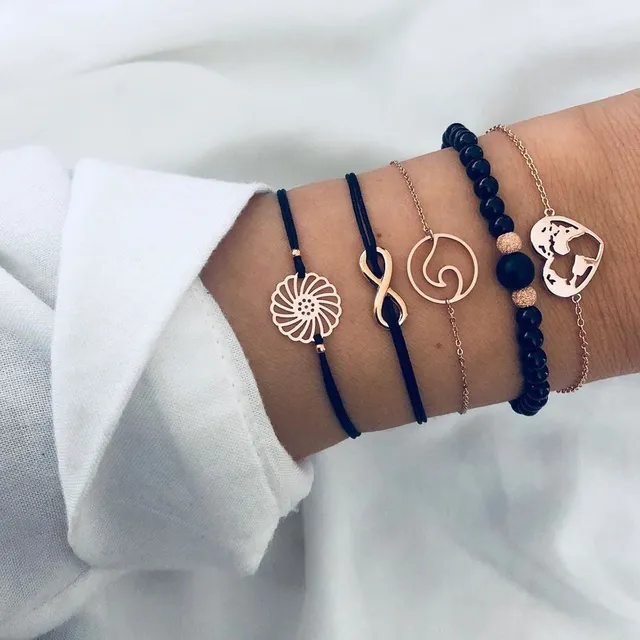 Conjunto de pulseras originales Indica para mujer