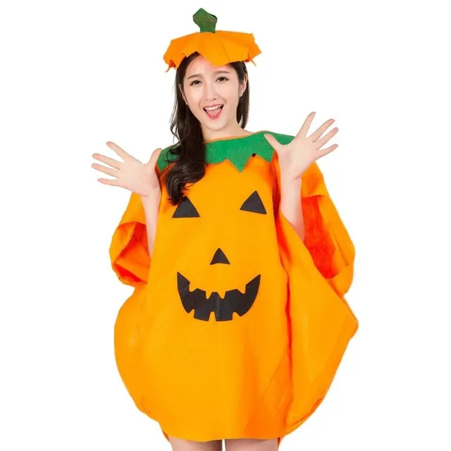 Costum amuzant de petrecere pentru Halloween - dovleac