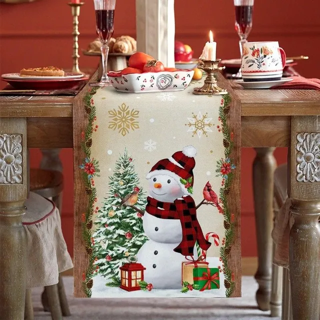 Christmas tablecloth tread 180 x 33 cm