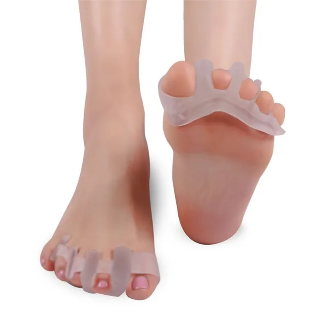 Relaxing silicone finger separators