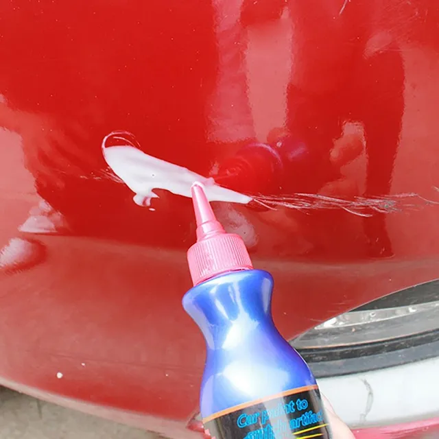 Paste for removing scratches on the car