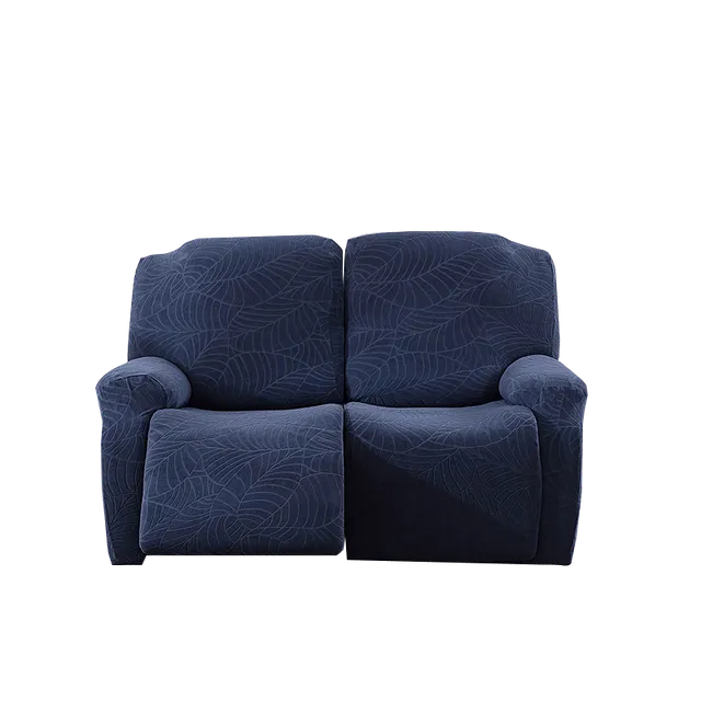 Seating resistant, armchair cover with a function of relaxation with large leaf pattern, flexible protective of furniture to the bedroom, office, living room and home decor