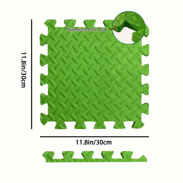 Foam puzzle pads - Children's Playing and Exercise Zone. Washable, tailored cutting