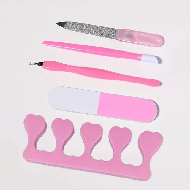 7v1 Nail Set z lampą UV i klejem do szybkiego suszenia