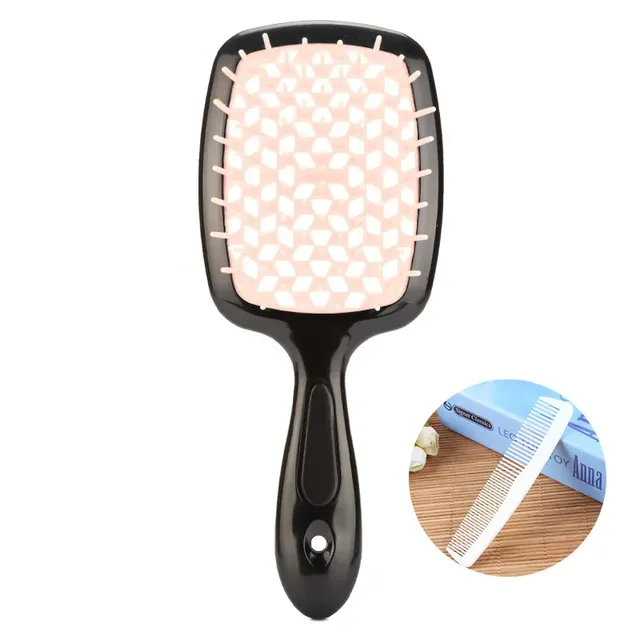 Professional hair brush against static energy - several color variants