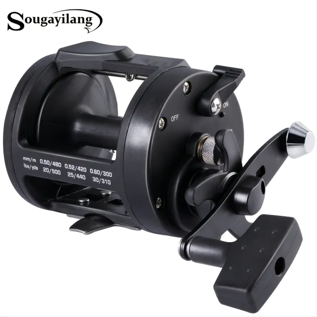 Universal Fish Reel - Sea and Freshwater Water, Ideal for Boats