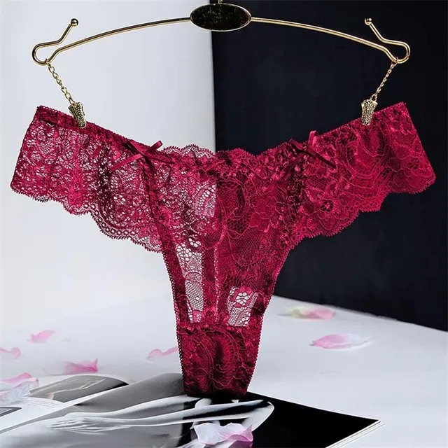 Women's Lace Thong Panties