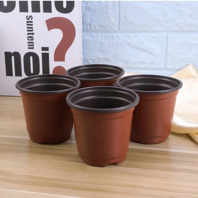 Plastic plant pots for planting plants or flowers - different sizes 50 pcs