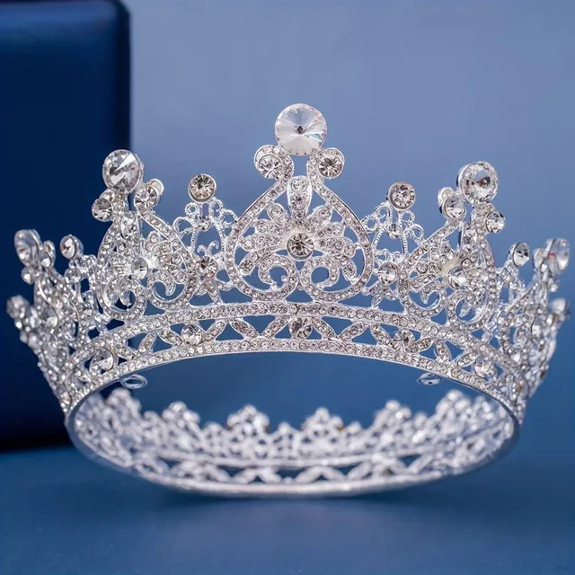 Jemná Okouzlující Princeznovská Královská Tiara