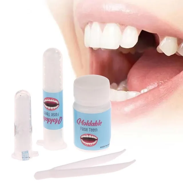 Practical set for temporary tooth repair - 10g/15g/20g