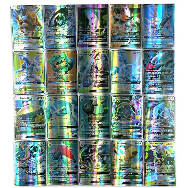 Svetlé karty Pokémonov - 200 k