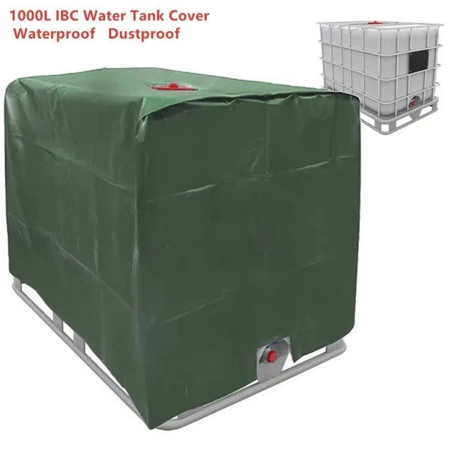 Outdoor cover for 1000L IBC tank - waterproof, dustproof and heat insulated cover for rain drums 260 / 260