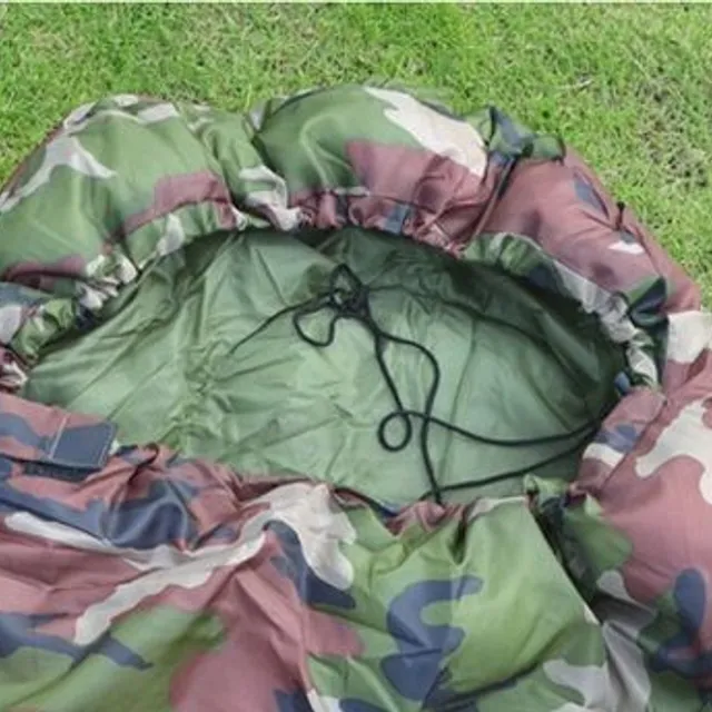 Sleeping bag in military design