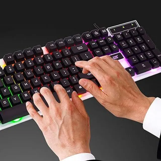 Tastatură de gaming iluminată cu mouse K359