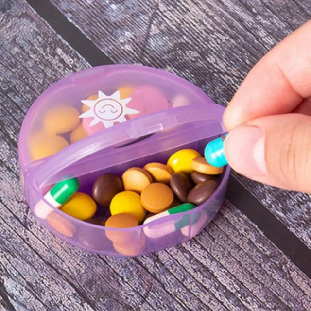 Smart organiser for pills and supplements for the whole week