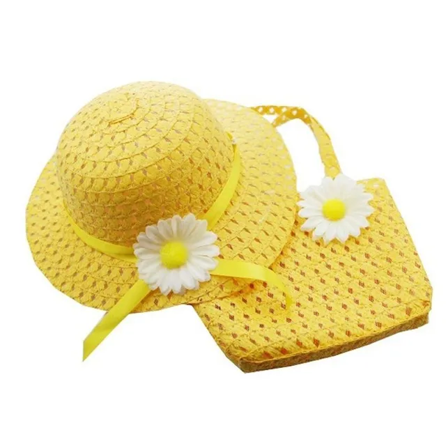 Baby set hat and purse