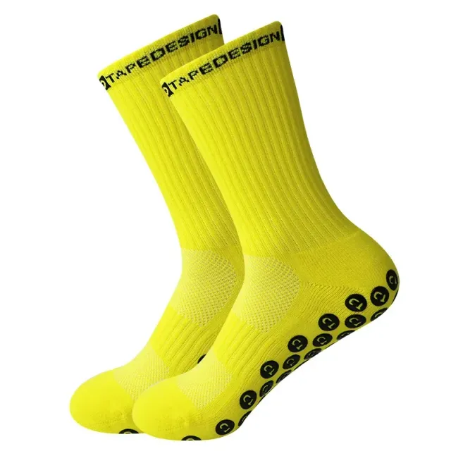 Unisex anti-slip socks for football, basketball and hockey