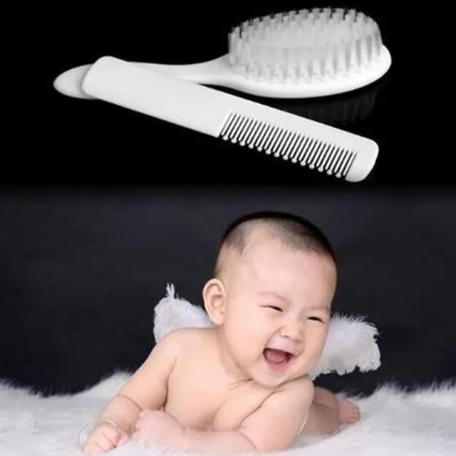 Brush and comb for newborns