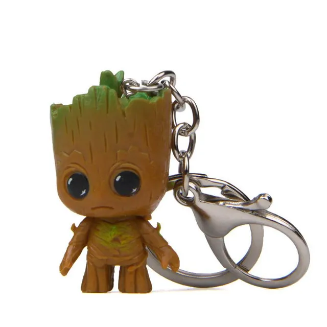 Cute Groot Keychain