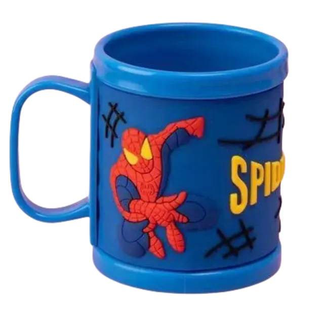 Trendy plastikowy kubek ozdobiony superbohaterem Spider-Manem