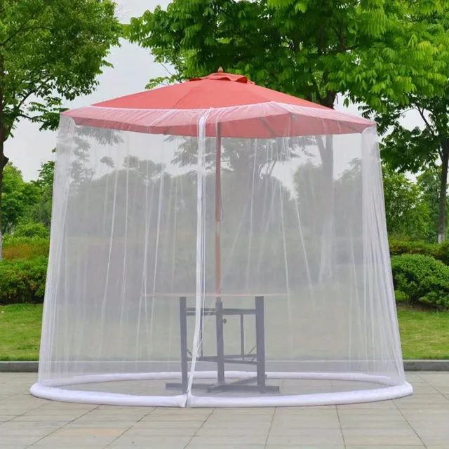 Extra large umbrella net - Your outdoor oasis without mosquitoes and flies