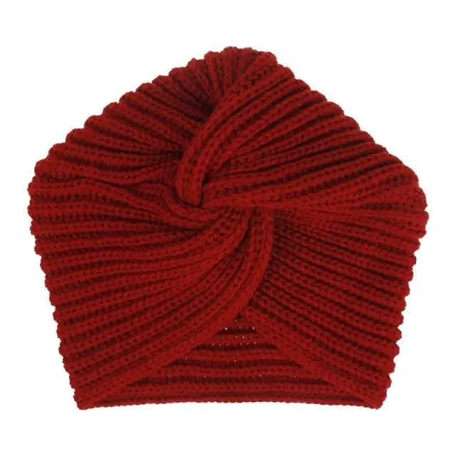 Women's knitted turban