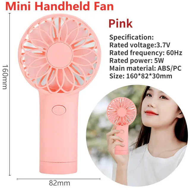 Portable Water Mist Fan USB Rechargeable 3 Speed Desktop Water Mist Fan Air Conditioning Humidifier with Night Light