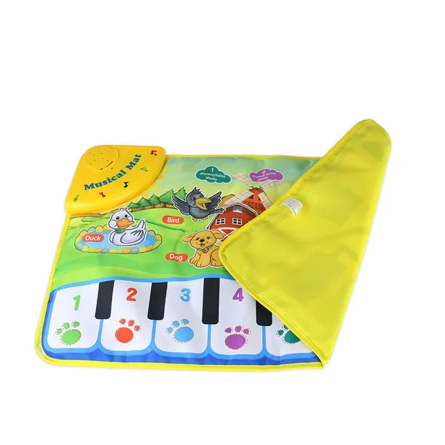 Children's mat with pets