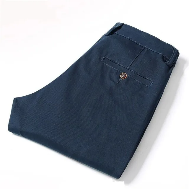 Pantalons de soirée modernes pour homme en matériau extensible pour un port confortable Joel