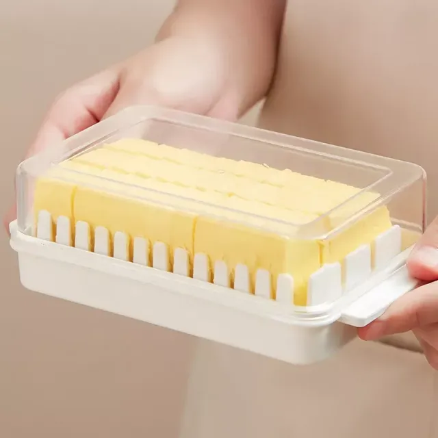 Portable butter with separator