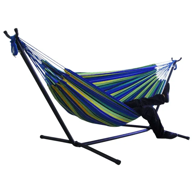 Large outdoor hammock - Portable double hammock for camping and garden