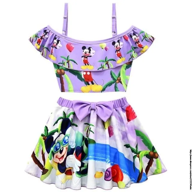 Swimsuit with skirt Frozen