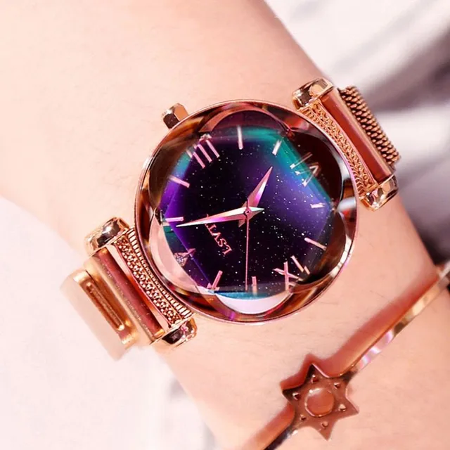 Elegant women's magnetic watch