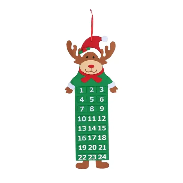 Hinged Advent calendar 79 x 21 cm