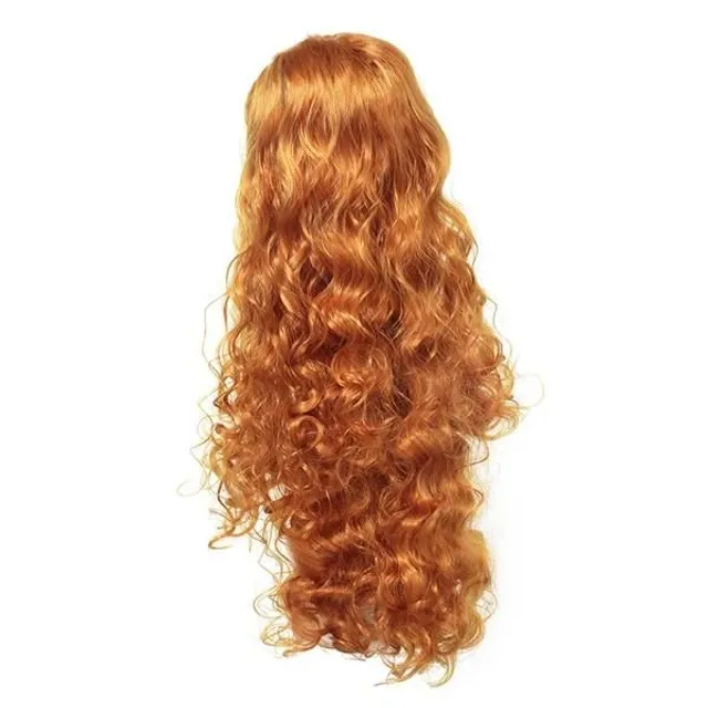 Wig of fairy tale characters merida-wig