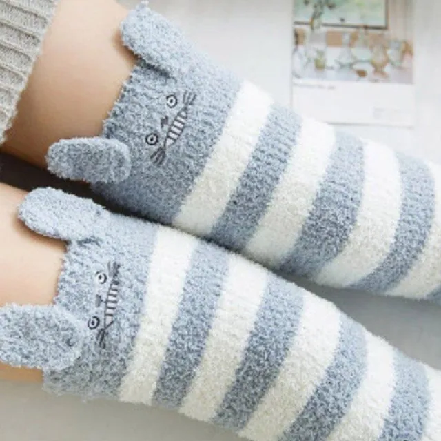 Long warm socks - ladies