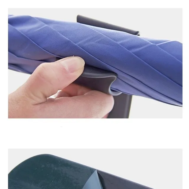 Self-adhesive umbrella holder