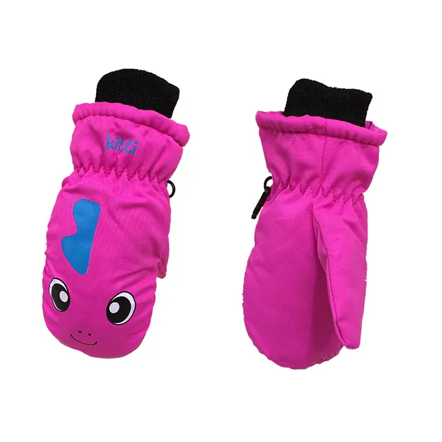 Moufles d'hiver imperméables pour enfants - 6 couleurs